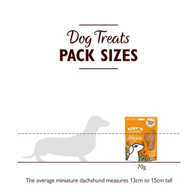 Lily's Kitchen Simply Glorious Chicken Jerky for Dogs   70g GOODS M&S   