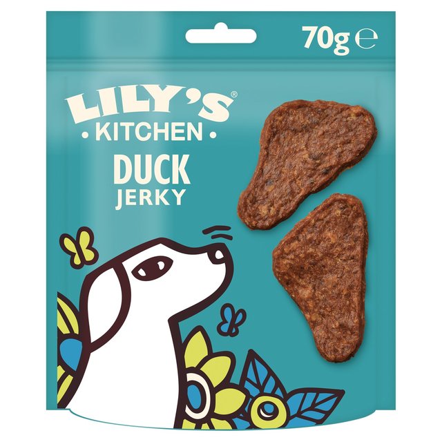 Lily's Kitchen The Mighty Duck Mini Jerky for Dogs   70g