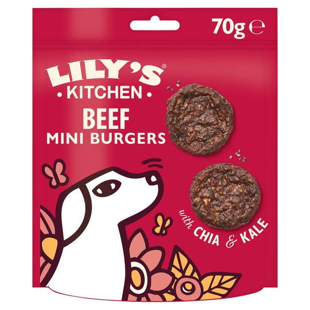 Lily's Kitchen The Best Ever Beef Mini Burgers for Dogs   70g