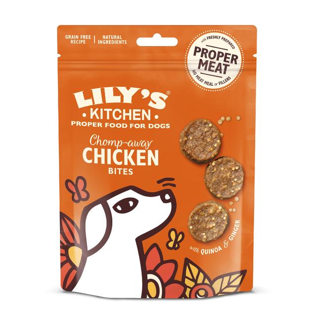 Lily's Kitchen Chomp-away Chicken Bites for Dogs   70g