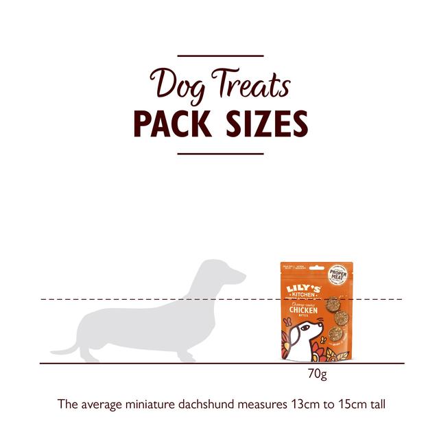 Lily's Kitchen Chomp-away Chicken Bites for Dogs   70g GOODS M&S   