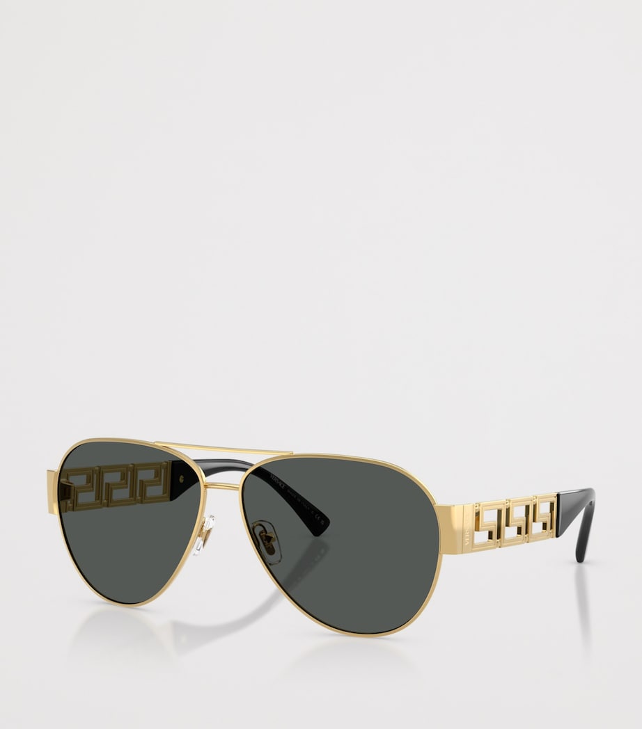 Versace metal pilot sunglasses VE2289 (British brand)