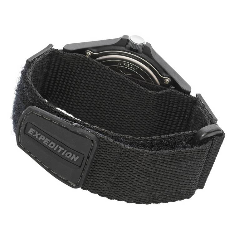 Timex men's black fabric strap watch 40mm - British product