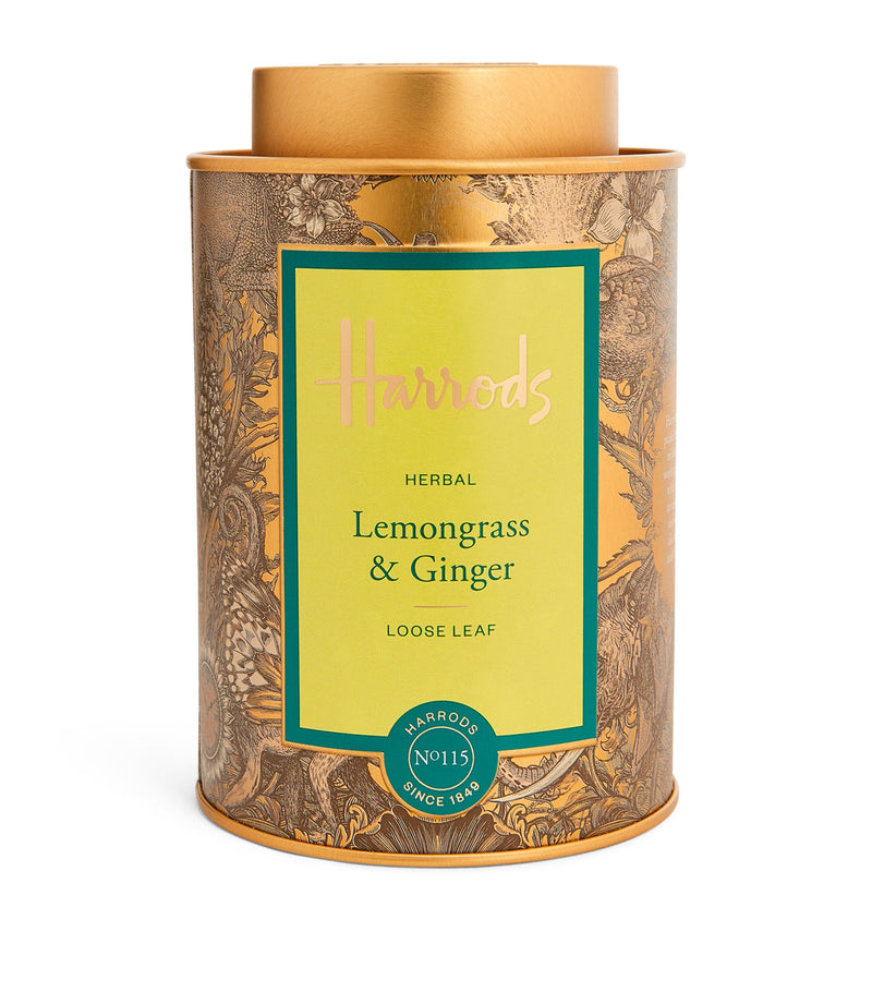 Harrods Lemongrass & Ginger loose leaf tea 100g, UK version