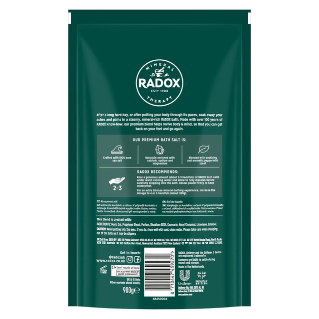 Radox Muscle Relief Bath Salts   900g GOODS M&S   