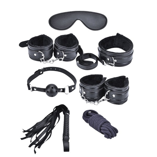 Bound to Play beginner's bondage kit 8 piece, UK version