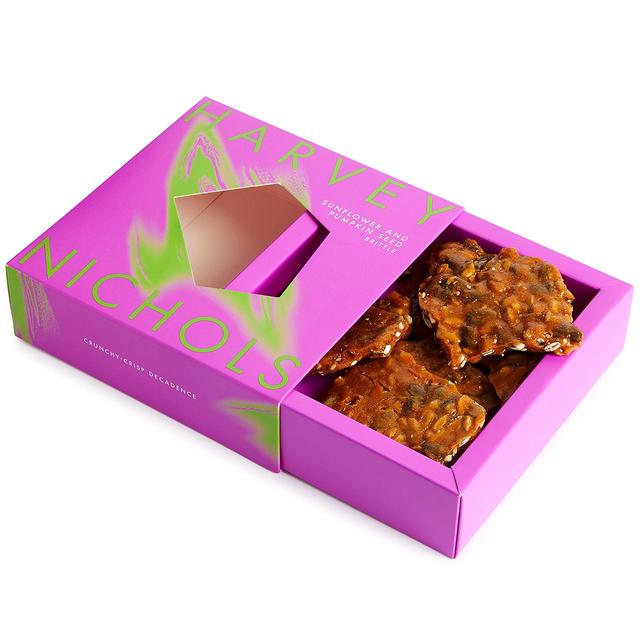 Harvey Nichols Sunflower & Pumpkinseed Brittle   125g GOODS M&S   