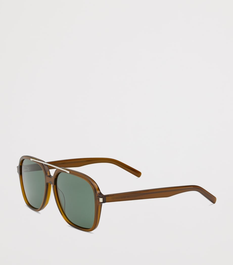 Saint Laurent Aviator 545 sunglasses, imported from the UK