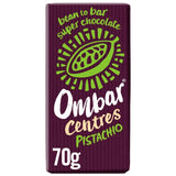 Ombar Centres Pistachio Organic Vegan Fair Trade Chocolate   70g GOODS M&S   