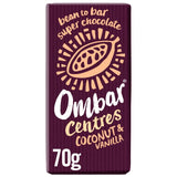 Ombar Centres Coconut & Vanilla Organic Vegan Fair Trade Chocolate   70g GOODS M&S   