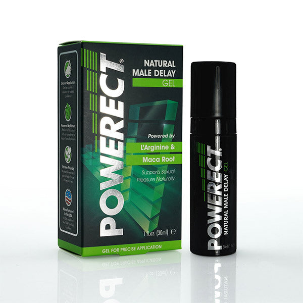 Powerect Natural Delay Gel 30ml fragrance free, UK version