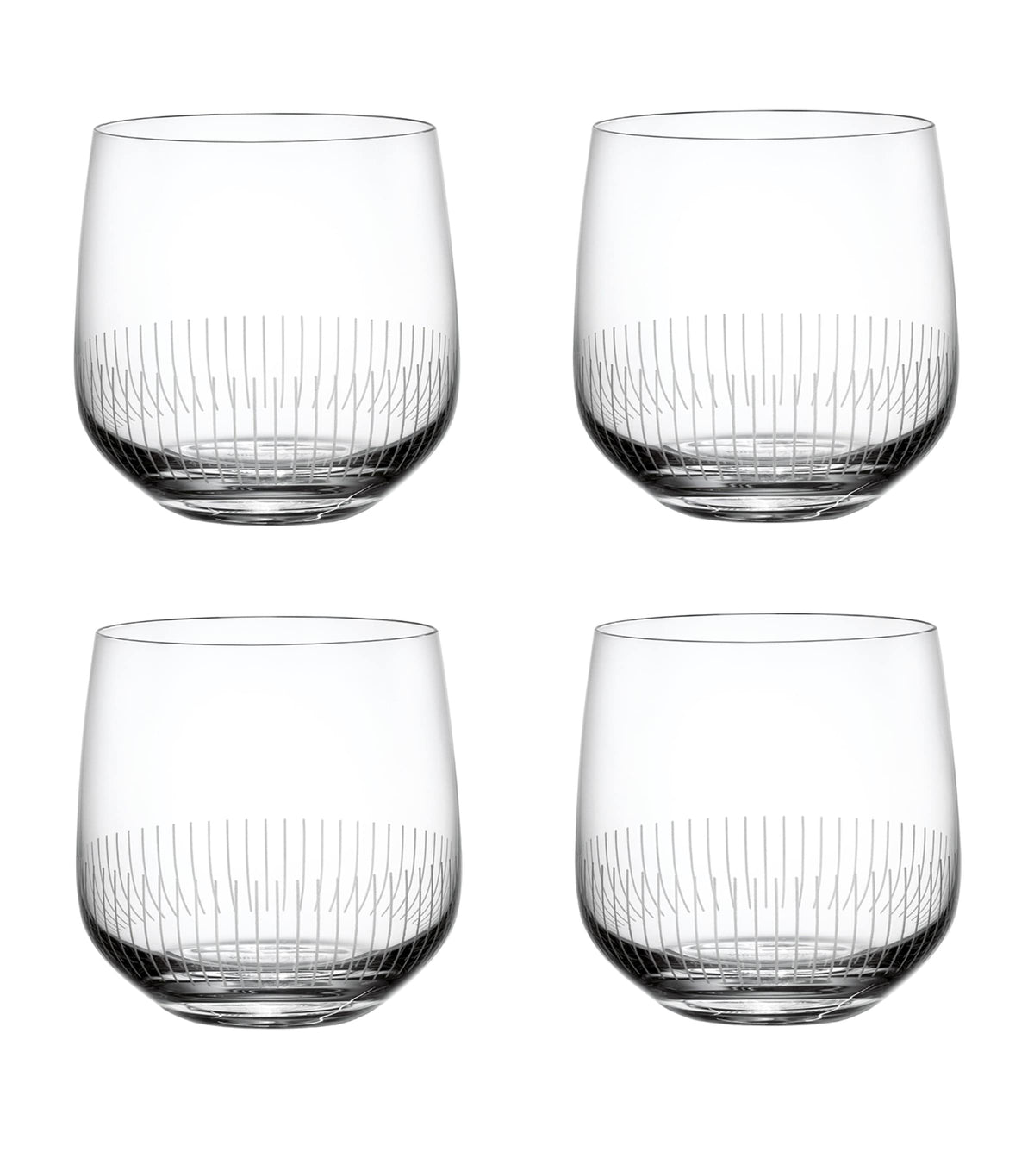 Villeroy & Boch Afina crystal water glasses set of 4 200ml (British brand)
