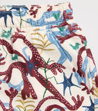 OAS Vireo print swim shorts for kids 4-12 years, imported from the UK