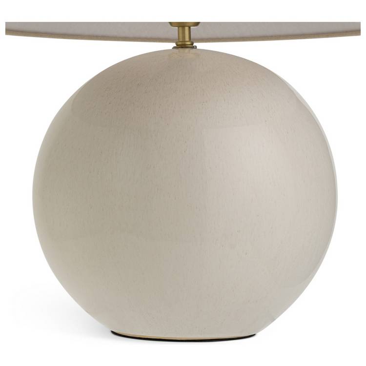 Habitat Circle ceramic table lamp 51cm - British product