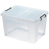 Strata Smart clear storage box 65L (British brand)