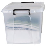 Strata Smart clear storage box 65L (British brand)