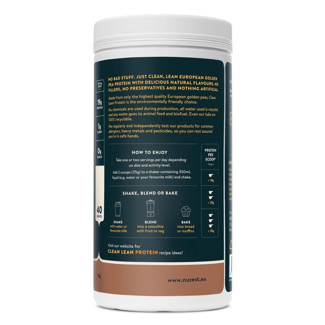 Nuzest Rich Chocolate Clean Lean Protein Powder   1kg GOODS M&S   