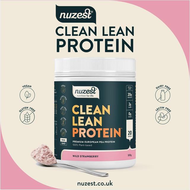 Nuzest Wild Strawberry Clean Lean Protein Powder    500g