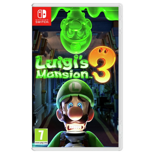 Nintendo Luigi's Mansion 3 Switch game, UK version