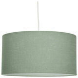 Habitat green linen easy fit lampshade 35cm - British product