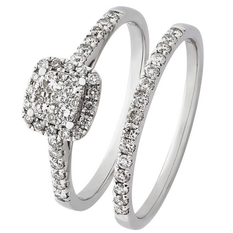 Revere diamond engagement ring set 0.50ct size S, UK version