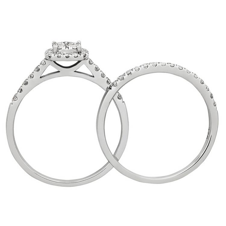 Revere diamond engagement ring set 0.50ct size S, UK version