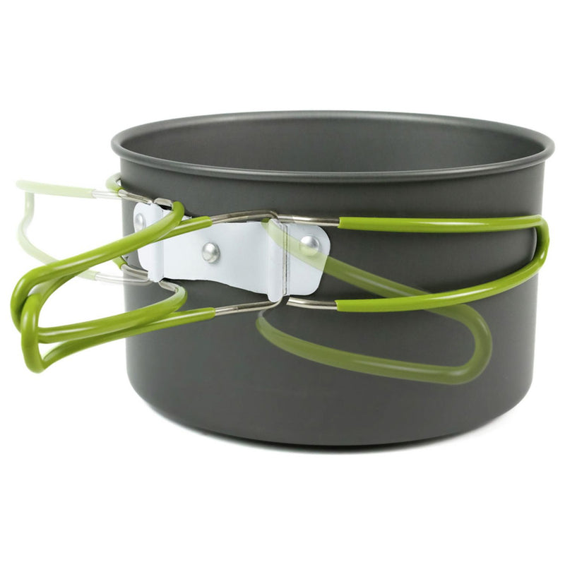 Streetwize camping cookware set with pans and accessories (British brand)