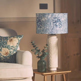 Habitat x Morris & Co. Tulip Toile ceramic lamp large (British brand)