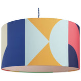 Habitat geometric easy fit lampshade 45cm, UK version