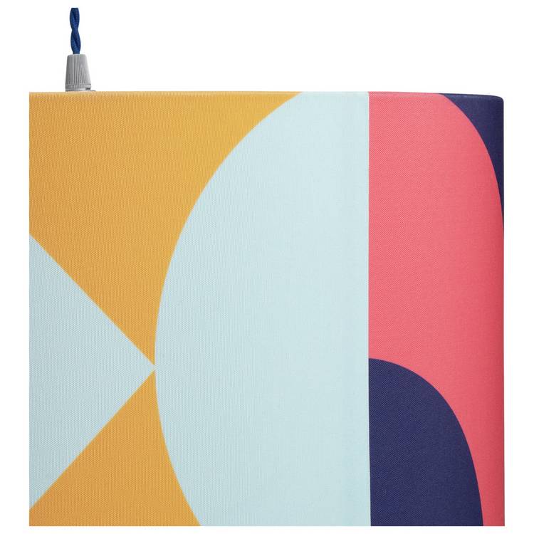 Habitat geometric easy fit lampshade 45cm, UK version
