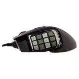 Corsair Scimitar RGB Elite MMO gaming mouse black, imported from the UK