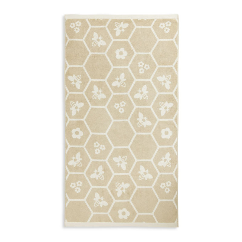 Argos Home floral bee bath towel 130x70cm, imported from the UK