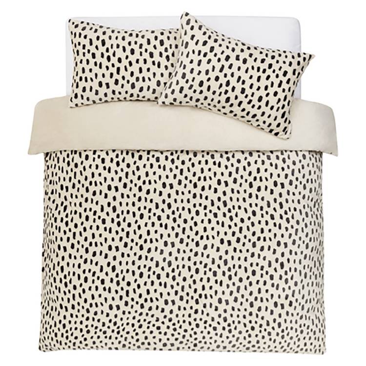 Argos Home fleece bedding set printed single - British product