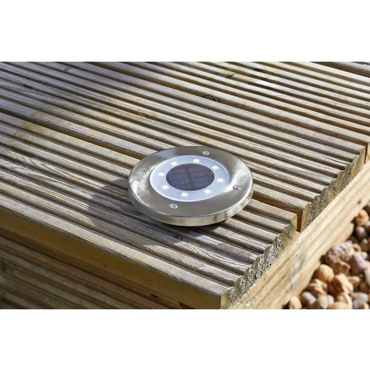 Habitat industrial style solar stake lights 4-pack, UK version