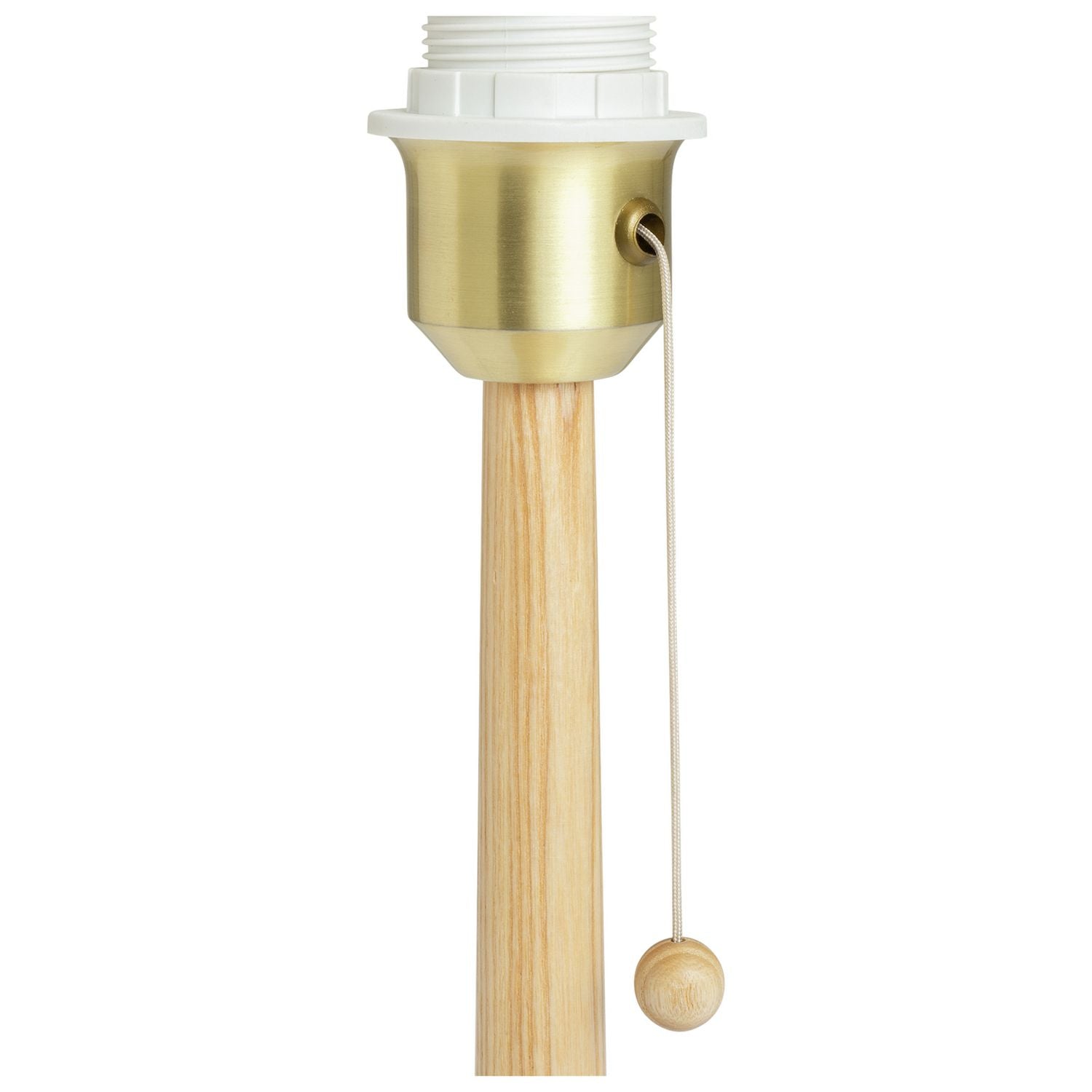 Habitat wooden table lamp base ash - British product