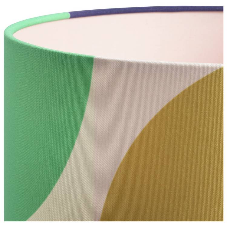 Habitat Klee ceramic table lamp Margo Selby 67cm multicoloured, UK version