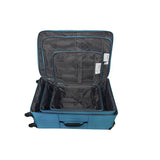 it Luggage World's Lightest 4 Wheel soft cabin suitcase 55cm - British product