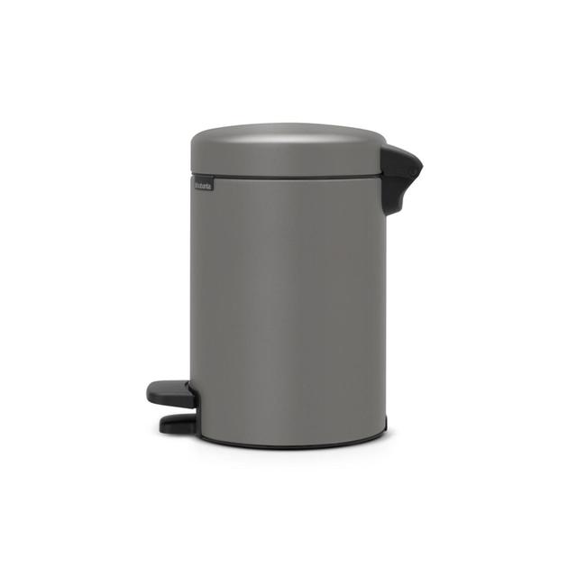 Brabantia 3 Litre Mineral Concrete Grey Pedal Bin GOODS M&S   