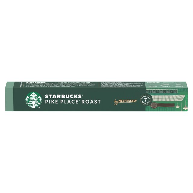 STARBUCKS by NESPRESSO Pike Place Lungo Coffee Pods   10 per pack GOODS M&S   