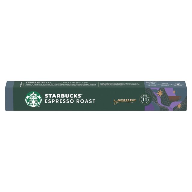 STARBUCKS by NESPRESSO Espresso Roast Coffee Pods   10 per pack