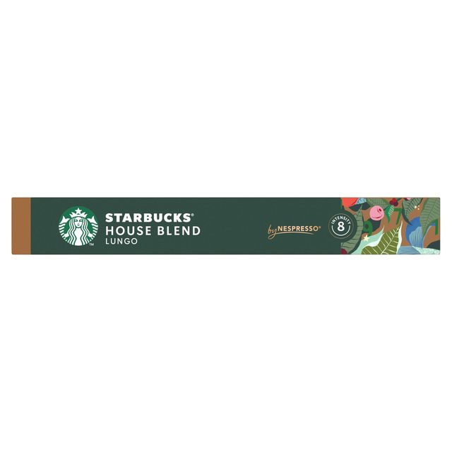 STARBUCKS by NESPRESSO House Blend Lungo Coffee Pods   10 per pack GOODS M&S   