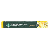 STARBUCKS by NESPRESSO Blonde Espresso Roast Coffee Pods   10 per pack GOODS M&S   