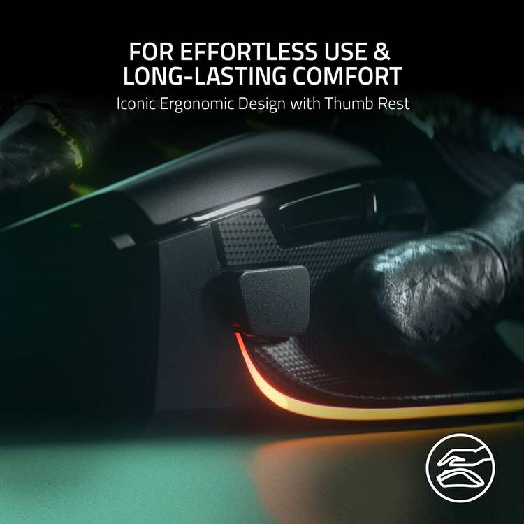 Razer Basilisk V3 wired gaming mouse (British brand)