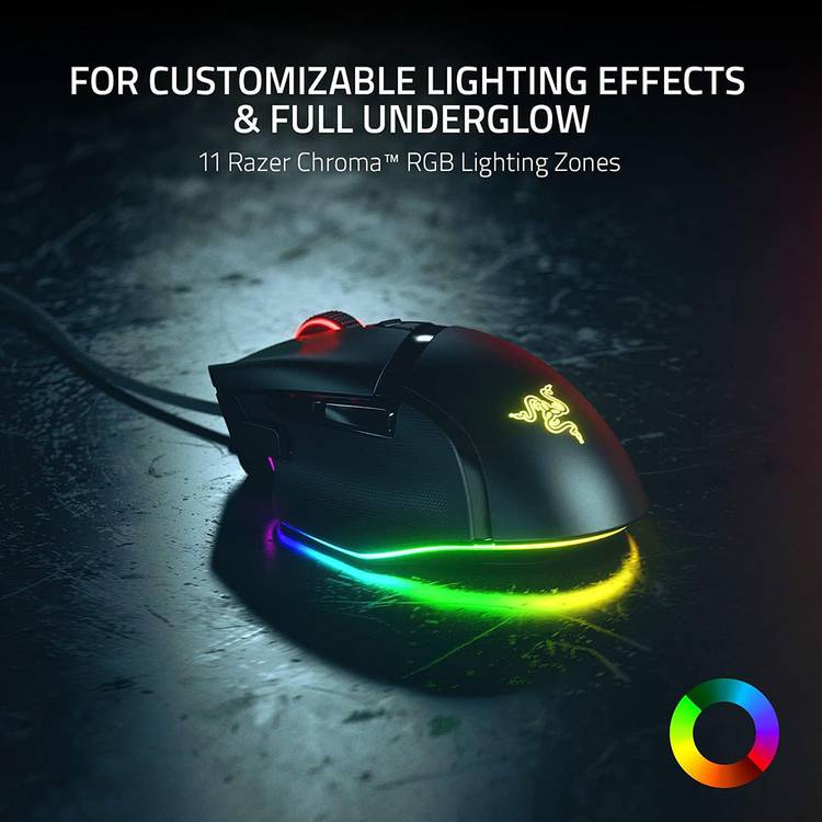 Razer Basilisk V3 wired gaming mouse (British brand)
