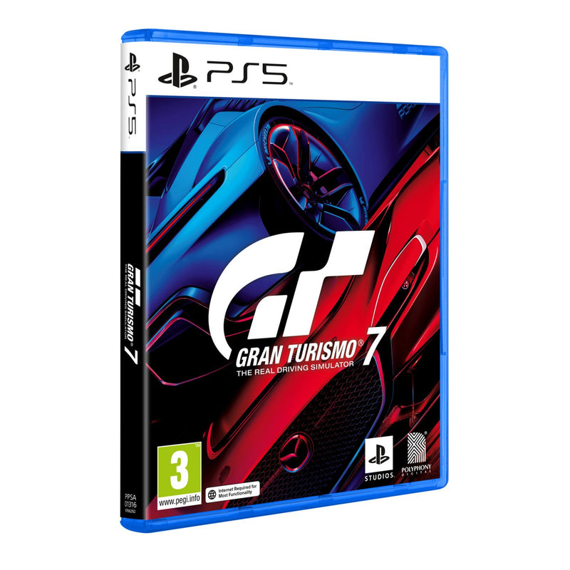Gran Turismo 7 PS5 game disc - British product