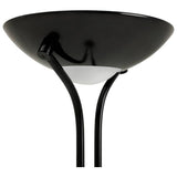 Argos Home black floor lamp with adjustable reading light (British brand)