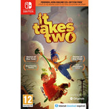 Nintendo Switch game It Takes Two co-op adventure card (British brand)