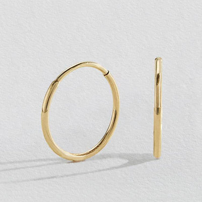 Argos Revere 9ct Yellow Gold Hoop Earrings- Buy online at McGrocer