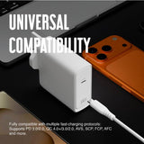 Juice 140W USB-C laptop charger with 2m cable, UK version
