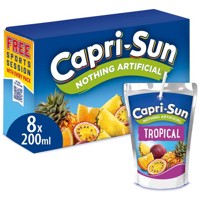 Capri Sun Tropical   8 x 200ml GOODS M&S   